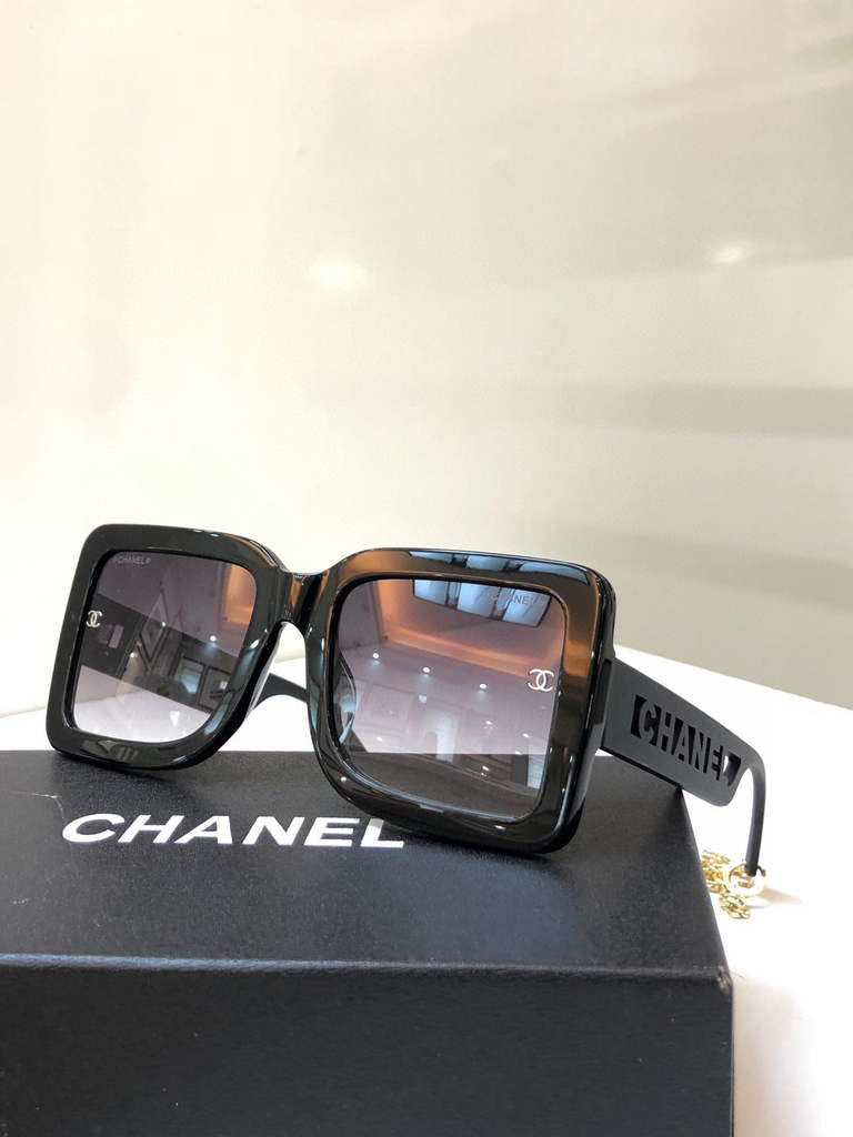 Chanel Square Sunglasses Luxury Chanel Round Sport Fashion Show 992507
