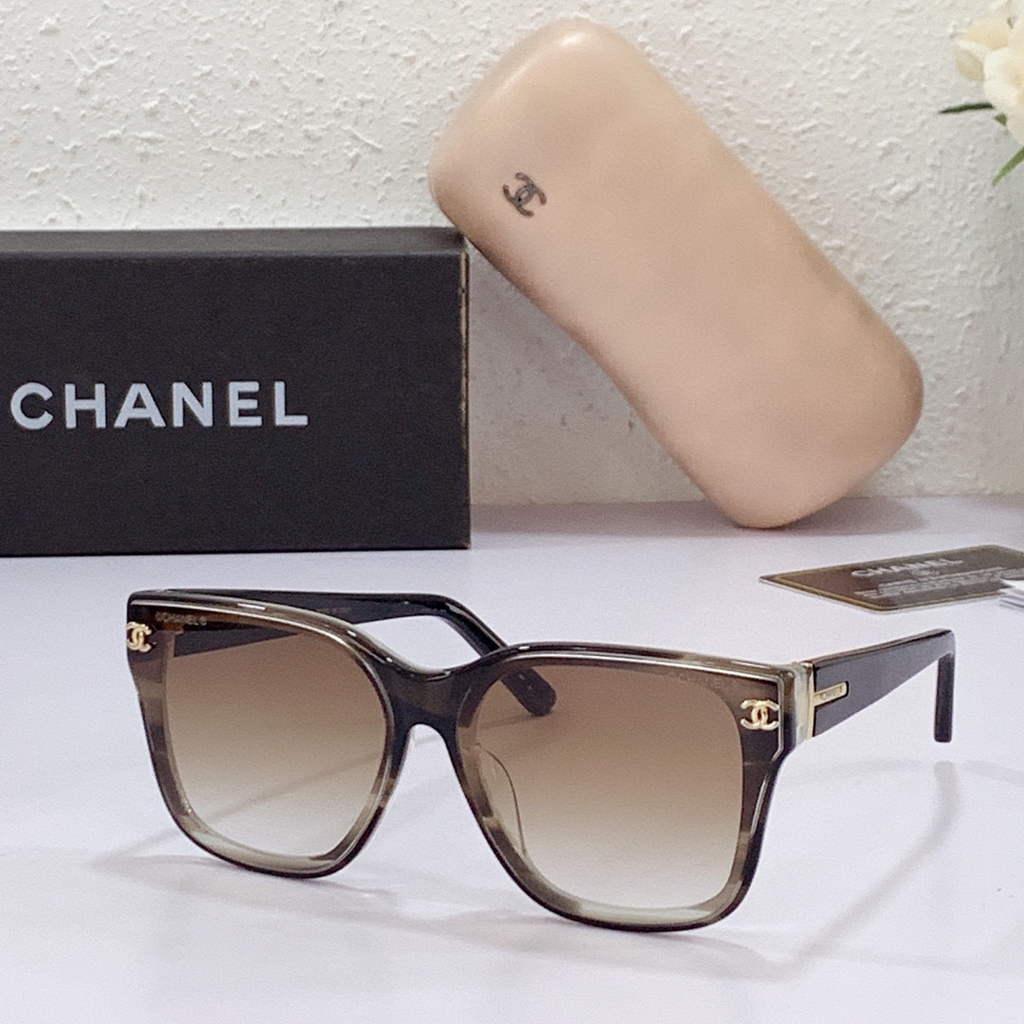 Chanel Square Sunglasses Luxury Chanel Round Sport Fashion Show 992539