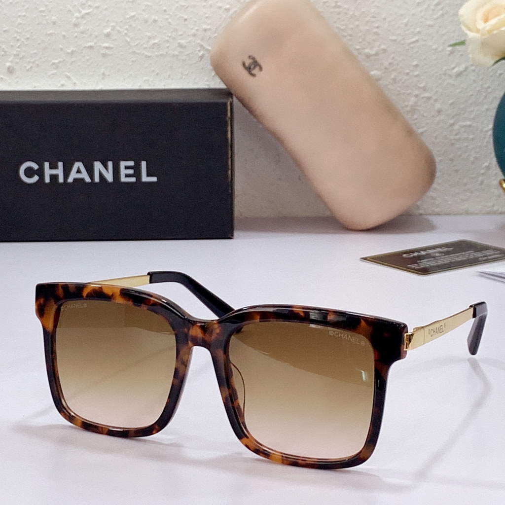 Chanel Square Sunglasses Luxury Chanel Round Sport Fashion Show 992596