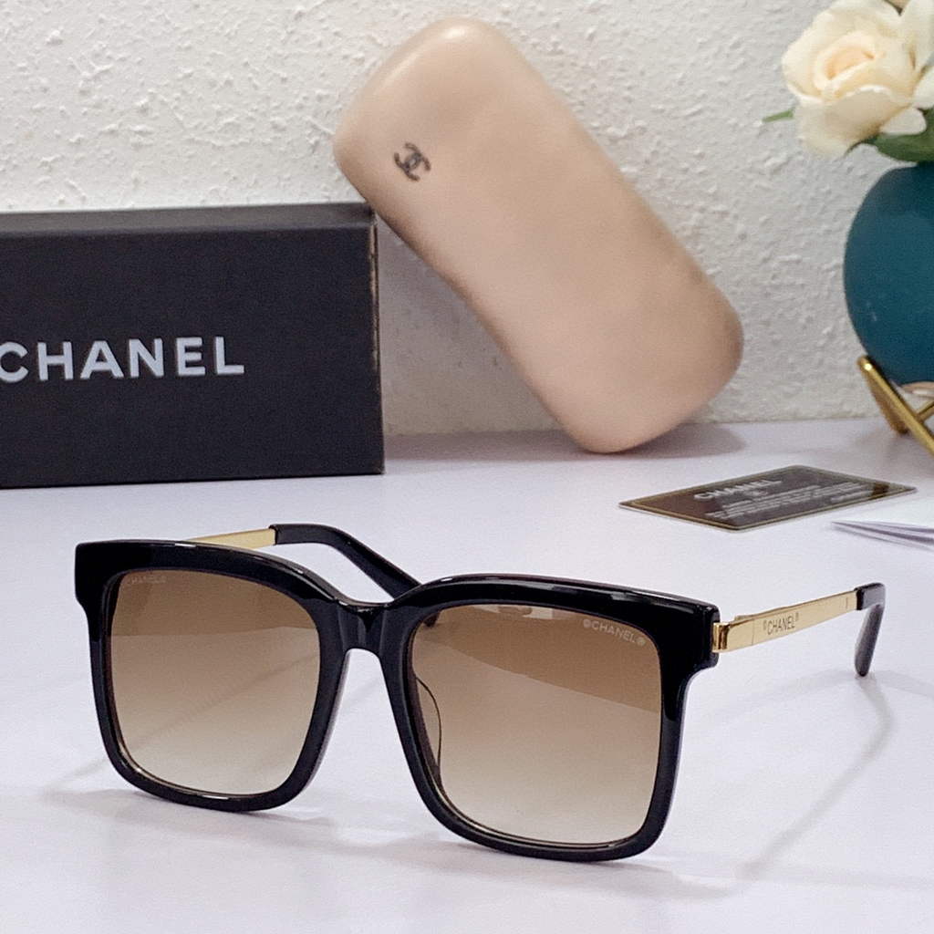 Chanel Square Sunglasses Luxury Chanel Round Sport Fashion Show 992600
