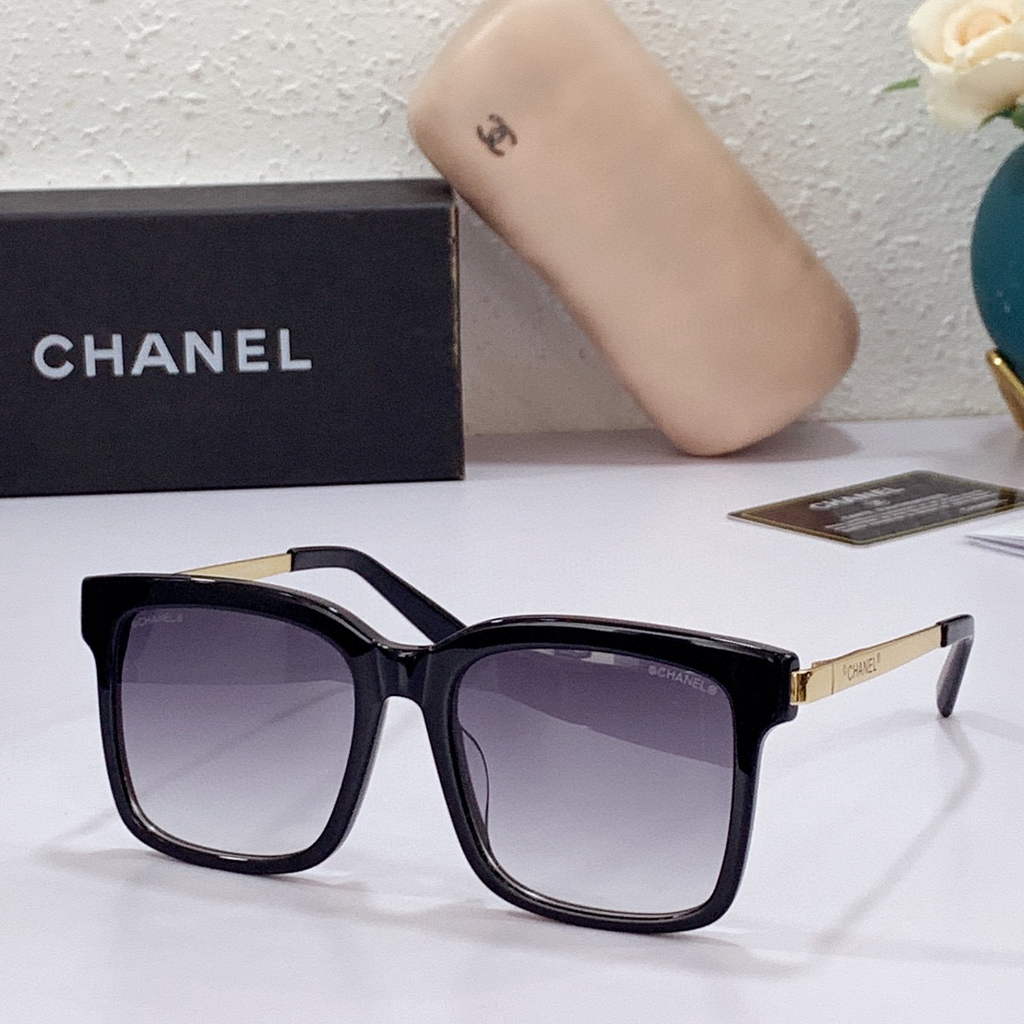 Chanel Square Sunglasses Luxury Chanel Round Sport Fashion Show 992601
