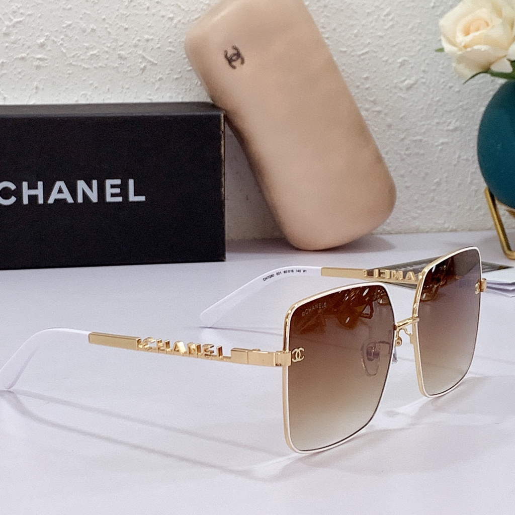 Chanel Square Sunglasses Luxury Chanel Round Sport Fashion Show 992653