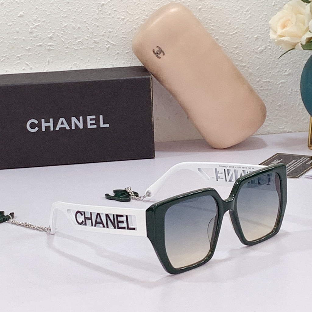 Chanel Square Sunglasses Luxury Chanel Round Sport Fashion Show 992674