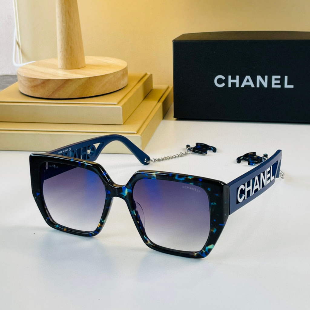 Chanel Square Sunglasses Luxury Chanel Round Sport Fashion Show 992689