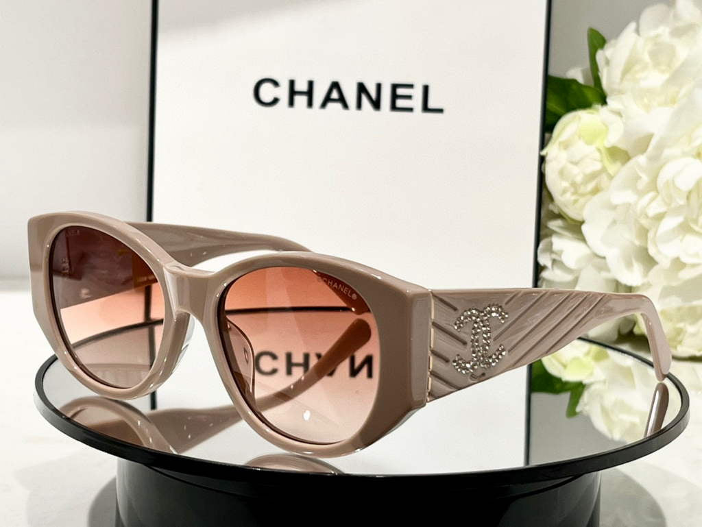 Chanel Square Sunglasses Luxury Chanel Round Sport Fashion Show 992731