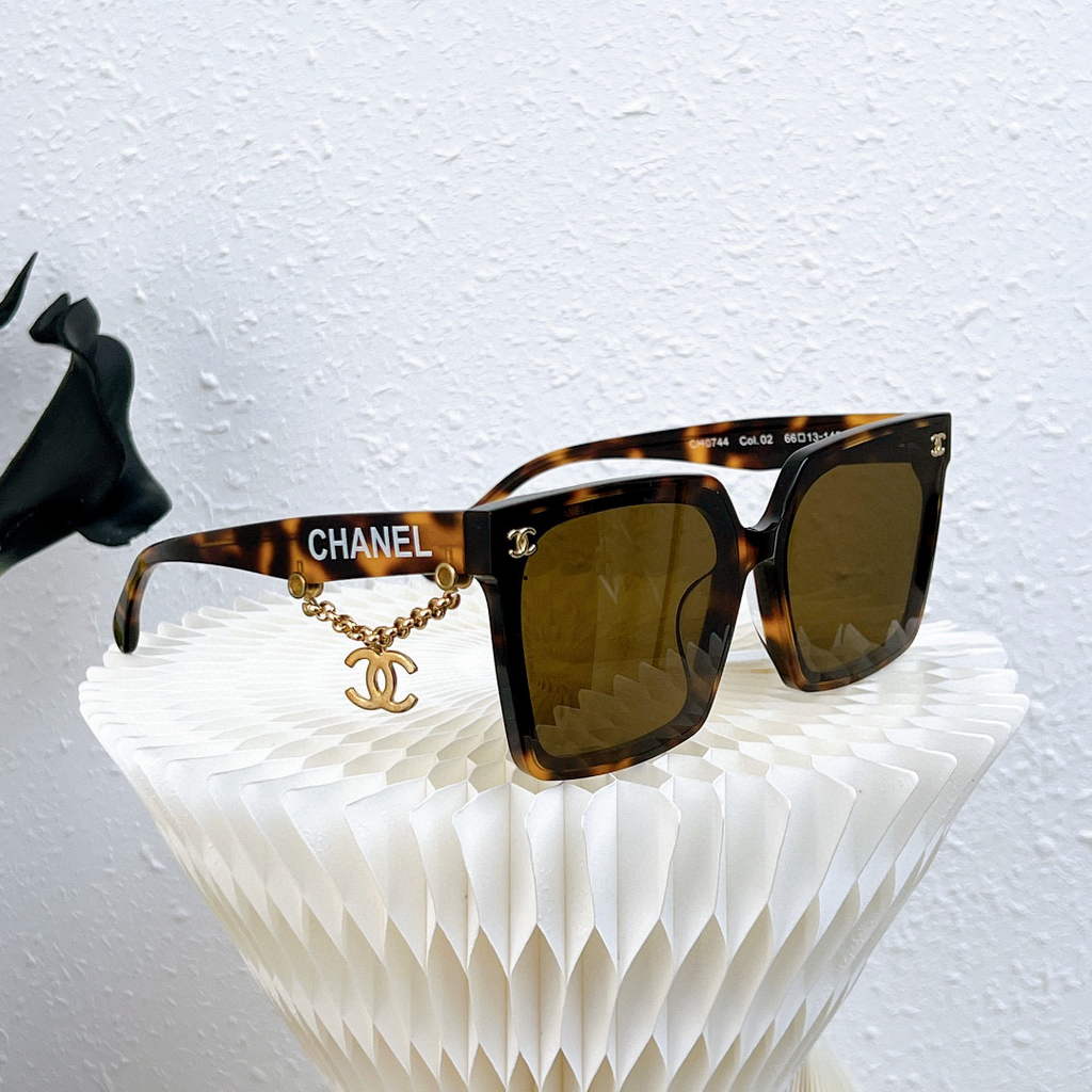Chanel Square Sunglasses Luxury Chanel Round Sport Fashion Show 992736