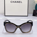 Chanel Square Sunglasses Luxury Chanel Round Sport Fashion Show 992746