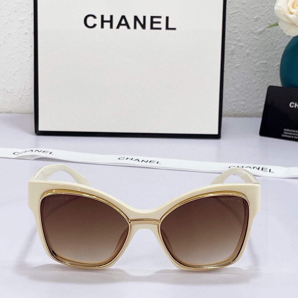 Chanel Square Sunglasses Luxury Chanel Round Sport Fashion Show 992747