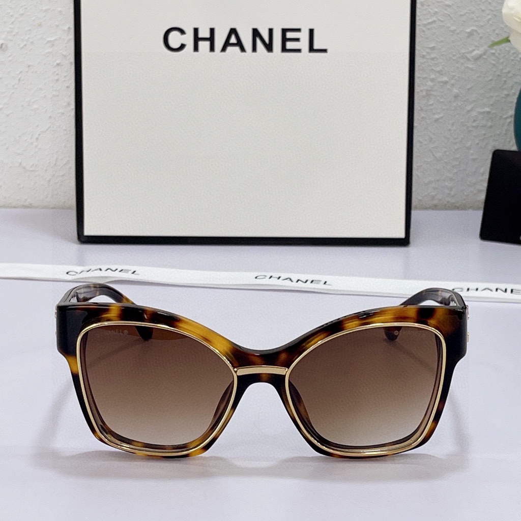 Chanel Square Sunglasses Luxury Chanel Round Sport Fashion Show 992749