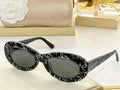 Chanel Cat Eye Sunglasses Luxury Chanel Shield Sport Fashion Show 993003