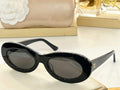 Chanel Cat Eye Sunglasses Luxury Chanel Shield Sport Fashion Show 993005