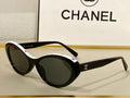 Chanel Cat Eye Sunglasses Luxury Chanel Shield Sport Fashion Show 993007