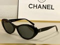 Chanel Cat Eye Sunglasses Luxury Chanel Shield Sport Fashion Show 993008