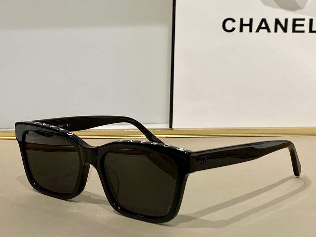 Chanel Cat Eye Sunglasses Luxury Chanel Shield Sport Fashion Show 993012