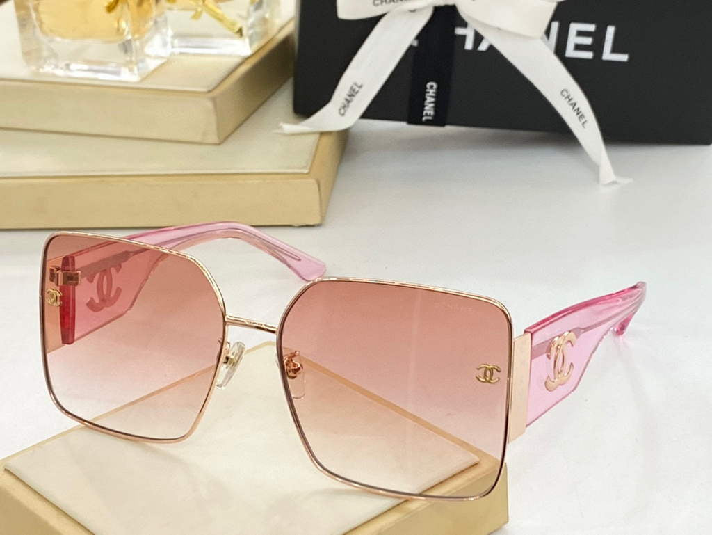 Chanel Cat Eye Sunglasses Luxury Chanel Shield Sport Fashion Show 993020