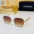 Chanel Cat Eye Sunglasses Luxury Chanel Shield Sport Fashion Show 993047