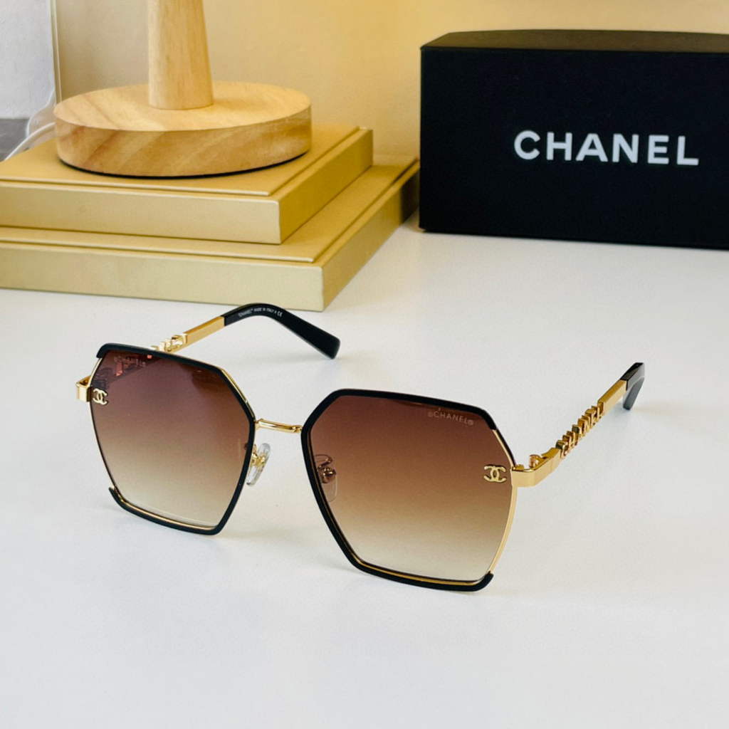 Chanel Cat Eye Sunglasses Luxury Chanel Shield Sport Fashion Show 993050