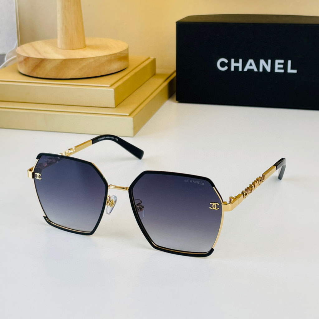 Chanel Cat Eye Sunglasses Luxury Chanel Shield Sport Fashion Show 993052
