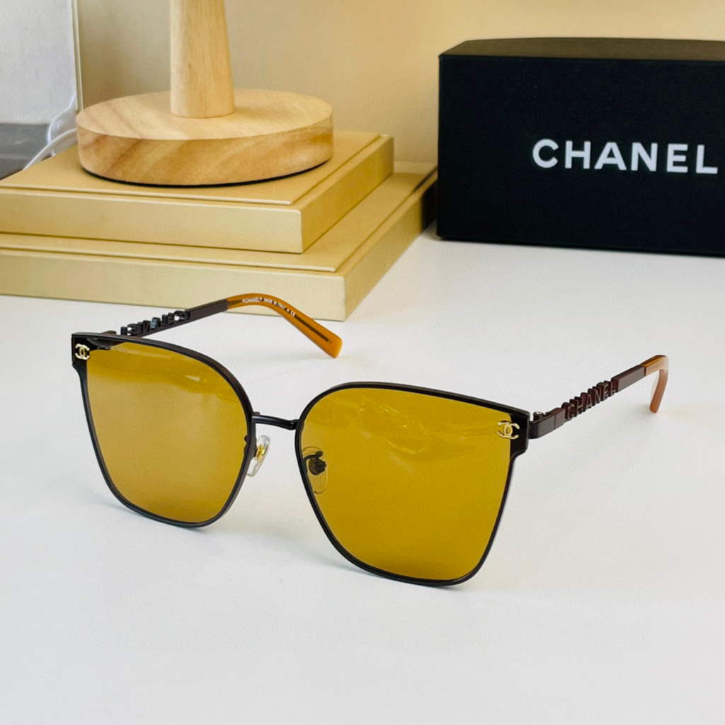 Chanel Cat Eye Sunglasses Luxury Chanel Shield Sport Fashion Show 993054