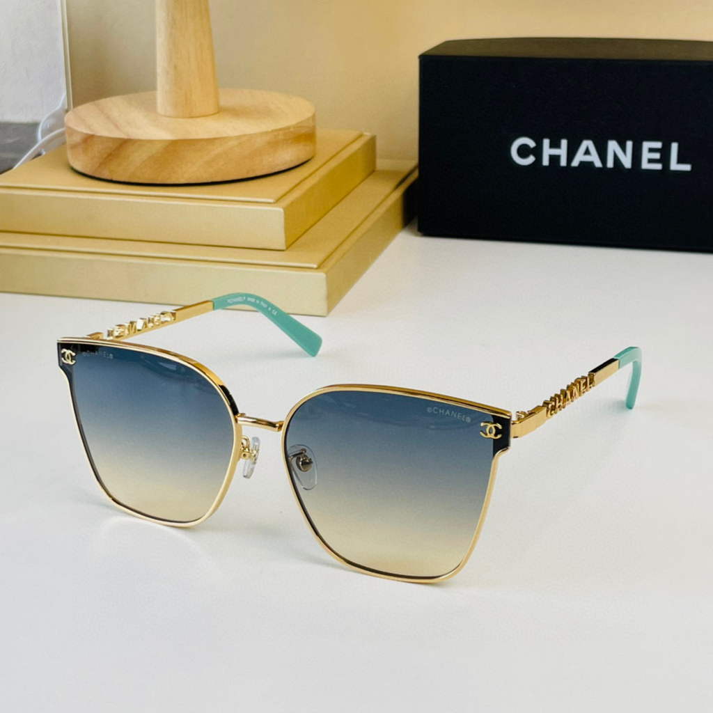 Chanel Cat Eye Sunglasses Luxury Chanel Shield Sport Fashion Show 993055
