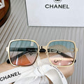 Chanel Cat Eye Sunglasses Luxury Chanel Shield Sport Fashion Show 993062