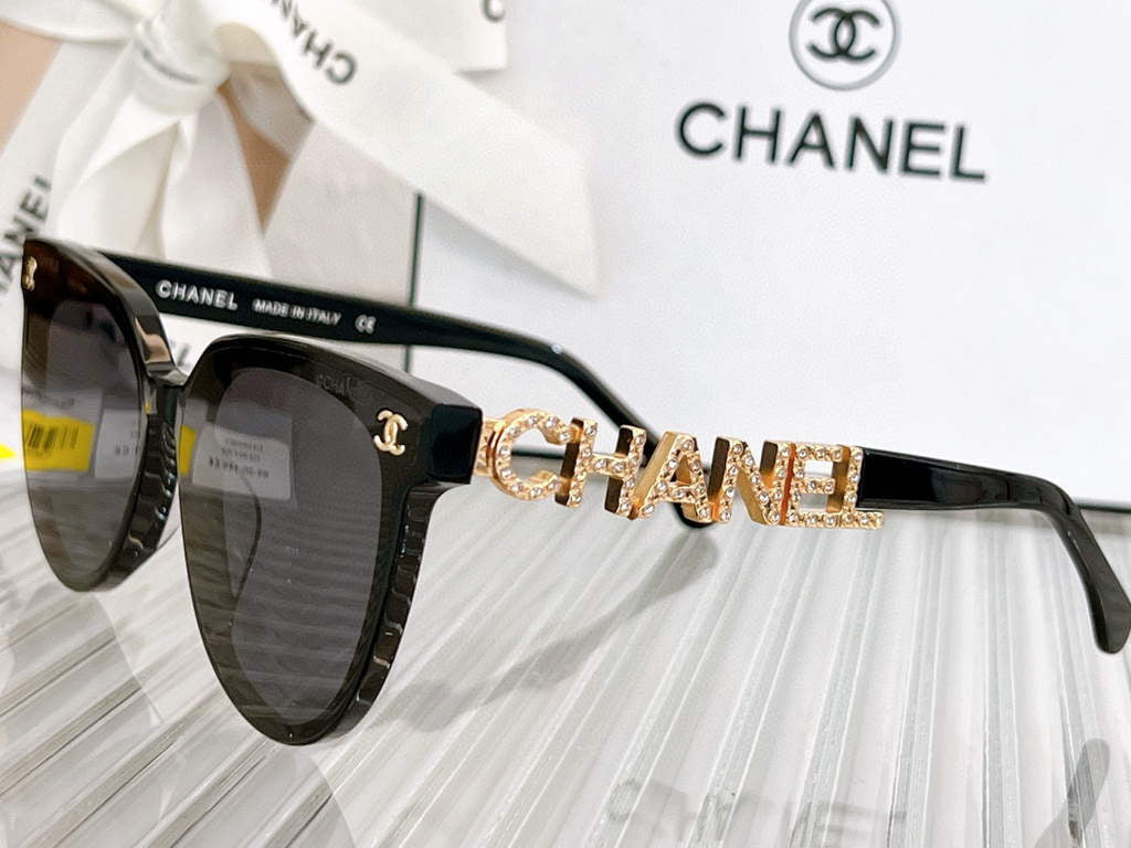 Chanel Cat Eye Sunglasses Luxury Chanel Shield Sport Fashion Show 993065