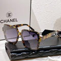 Chanel Cat Eye Sunglasses Luxury Chanel Shield Sport Fashion Show 993073