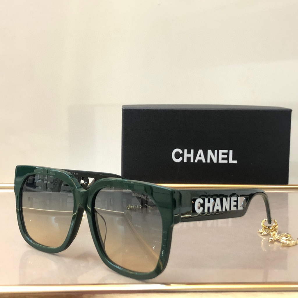 Chanel Cat Eye Sunglasses Luxury Chanel Shield Sport Fashion Show 993076