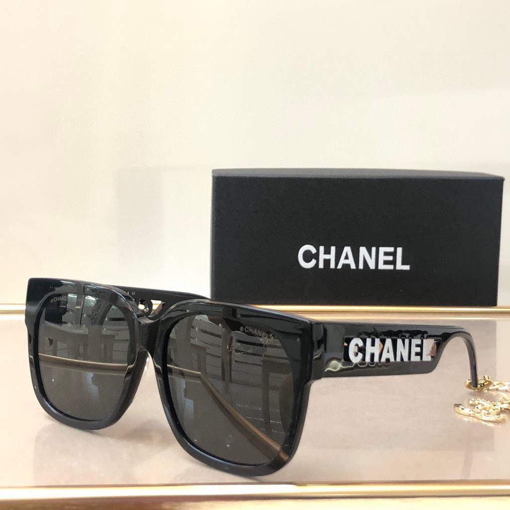 Chanel Cat Eye Sunglasses Luxury Chanel Shield Sport Fashion Show 993079