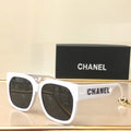 Chanel Cat Eye Sunglasses Luxury Chanel Shield Sport Fashion Show 993080