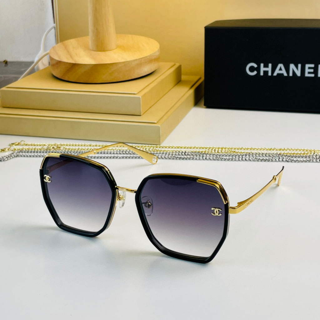 Chanel Cat Eye Sunglasses Luxury Chanel Shield Sport Fashion Show 993084