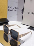 Chanel Cat Eye Sunglasses Luxury Chanel Shield Sport Fashion Show 993115