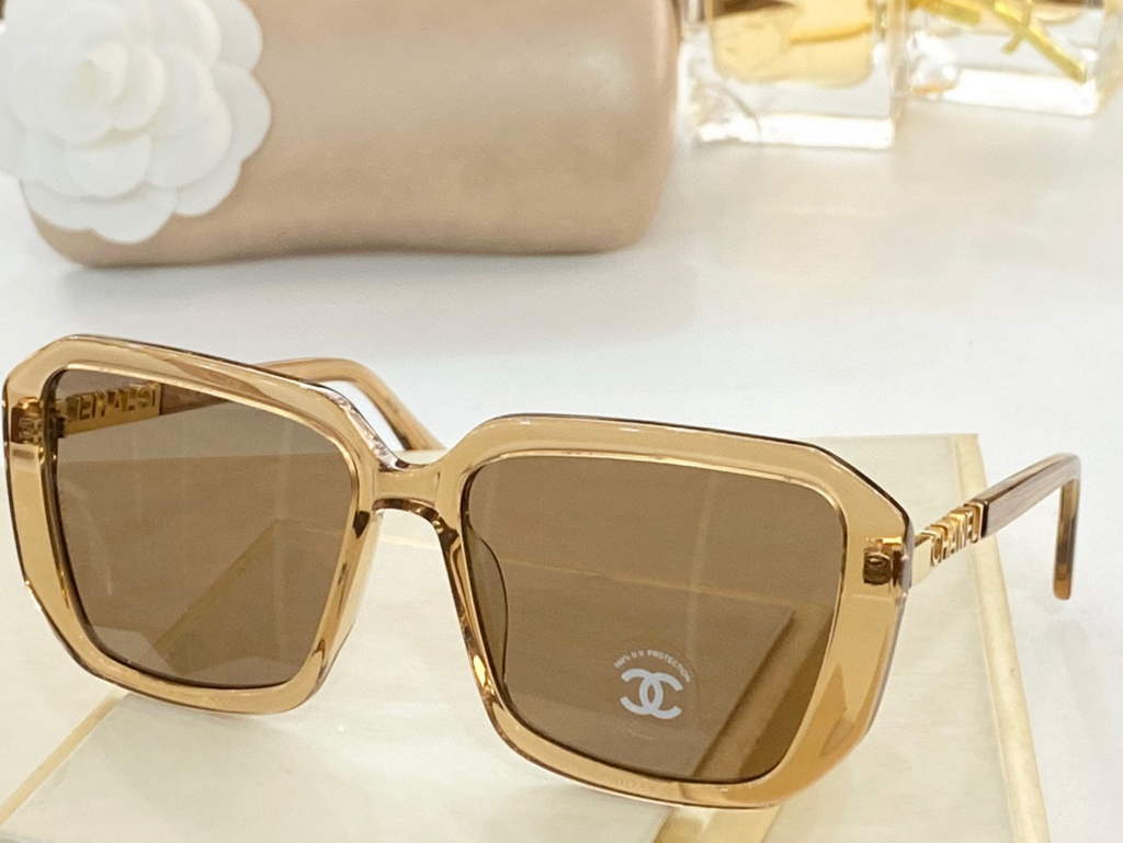 Chanel Cat Eye Sunglasses Luxury Chanel Shield Sport Fashion Show 993119