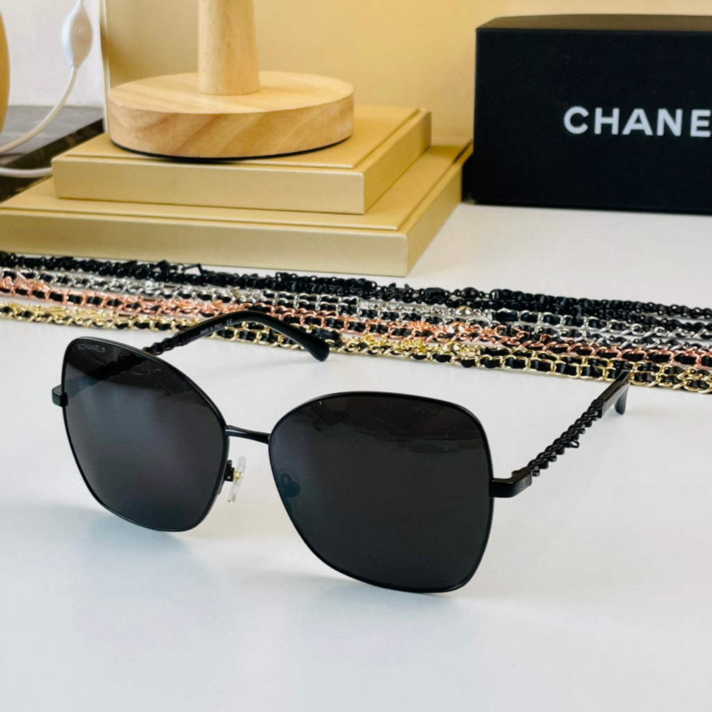 Chanel Cat Eye Sunglasses Luxury Chanel Shield Sport Fashion Show 993142