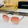 Chanel Cat Eye Sunglasses Luxury Chanel Shield Sport Fashion Show 993143
