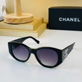 Chanel Cat Eye Sunglasses Luxury Chanel Shield Sport Fashion Show 993153