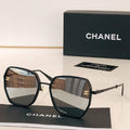 Chanel Cat Eye Sunglasses Luxury Chanel Shield Sport Fashion Show 993155