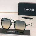 Chanel Cat Eye Sunglasses Luxury Chanel Shield Sport Fashion Show 993156