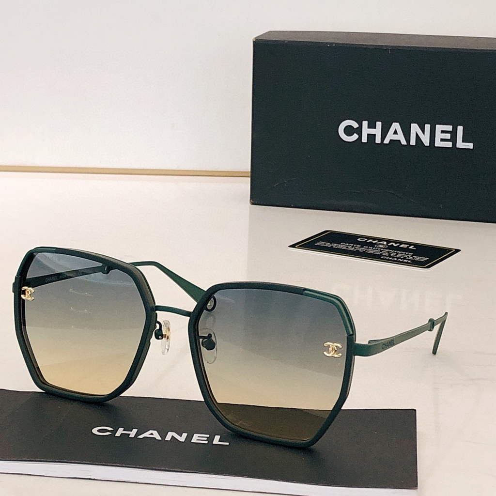 Chanel Cat Eye Sunglasses Luxury Chanel Shield Sport Fashion Show 993156