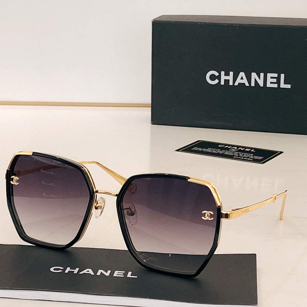 Chanel Cat Eye Sunglasses Luxury Chanel Shield Sport Fashion Show 993157