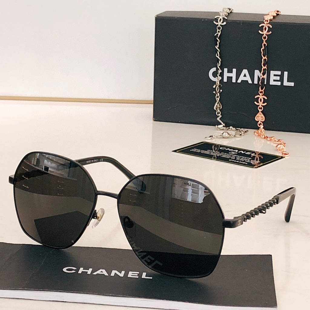 Chanel Cat Eye Sunglasses Luxury Chanel Shield Sport Fashion Show 993161