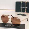 Chanel Cat Eye Sunglasses Luxury Chanel Shield Sport Fashion Show 993162