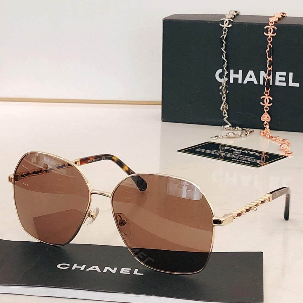 Chanel Cat Eye Sunglasses Luxury Chanel Shield Sport Fashion Show 993162