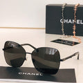 Chanel Cat Eye Sunglasses Luxury Chanel Shield Sport Fashion Show 993167