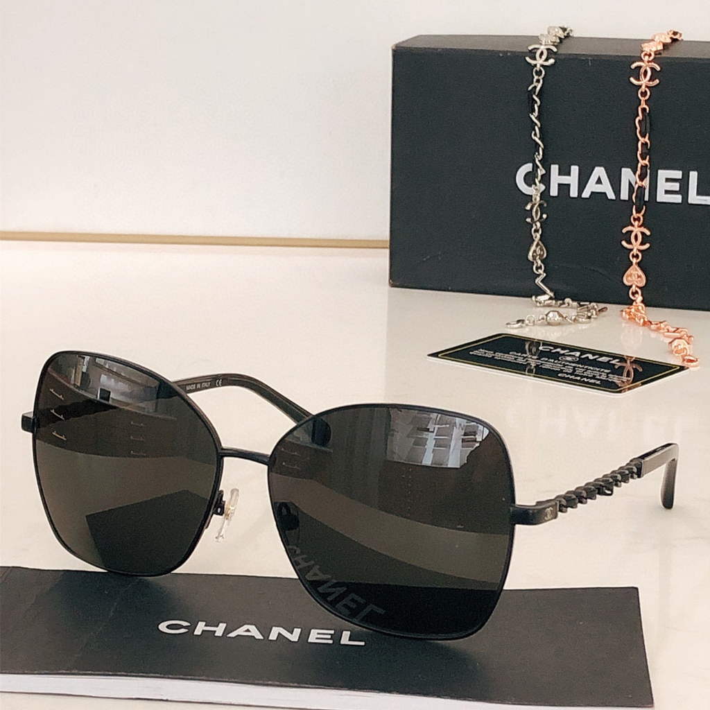 Chanel Cat Eye Sunglasses Luxury Chanel Shield Sport Fashion Show 993167
