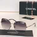 Chanel Cat Eye Sunglasses Luxury Chanel Shield Sport Fashion Show 993170
