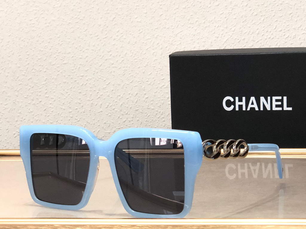 Chanel Cat Eye Sunglasses Luxury Chanel Shield Sport Fashion Show 993177