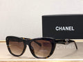 Chanel Cat Eye Sunglasses Luxury Chanel Shield Sport Fashion Show 993182