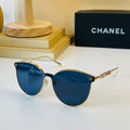 Chanel Cat Eye Sunglasses Luxury Chanel Shield Sport Fashion Show 993193