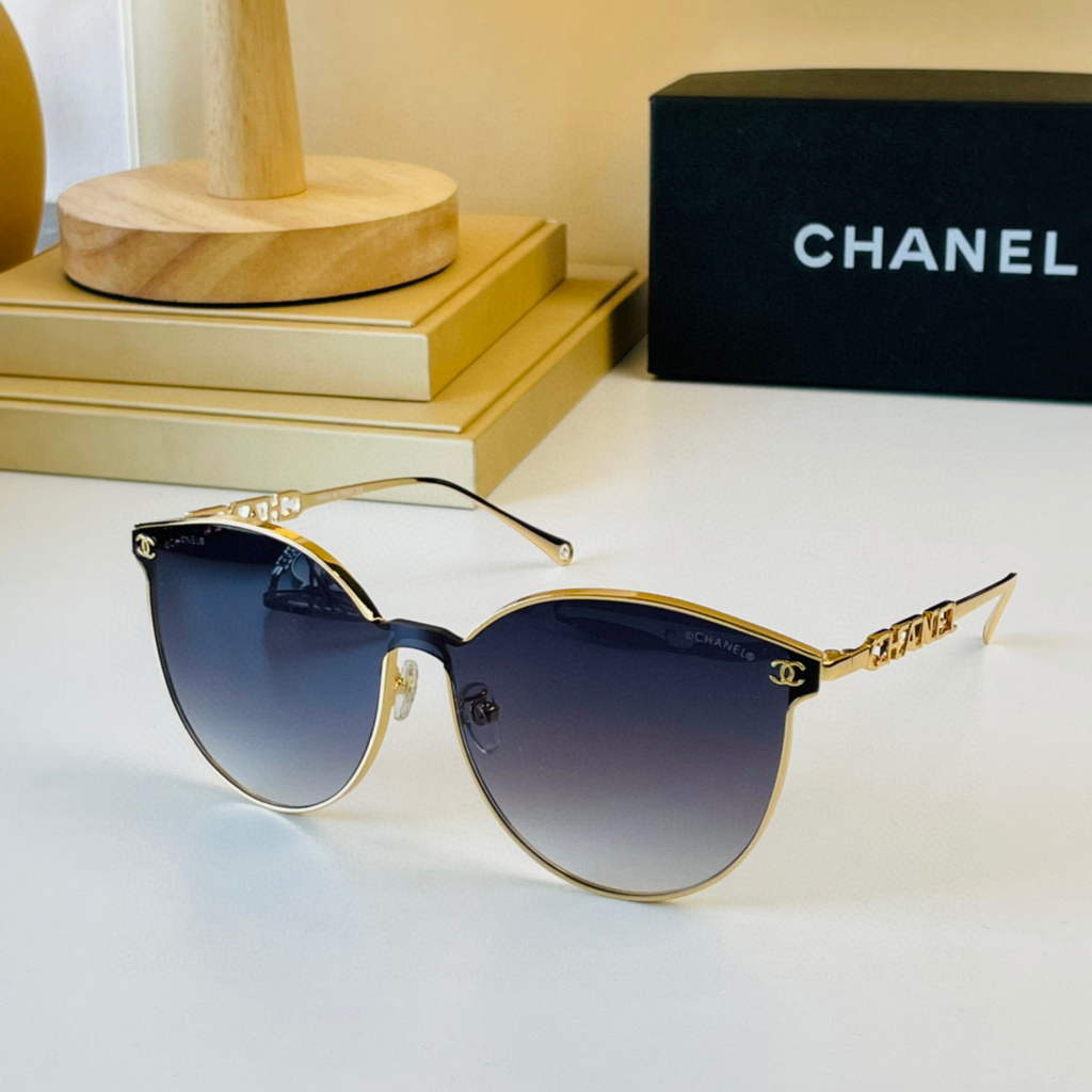 Chanel Cat Eye Sunglasses Luxury Chanel Shield Sport Fashion Show 993194
